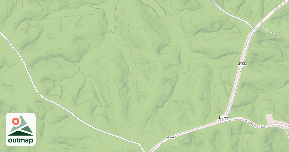 Map of HUTCHINS RIDGE