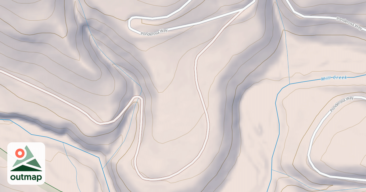 Map of LORINDAS RD