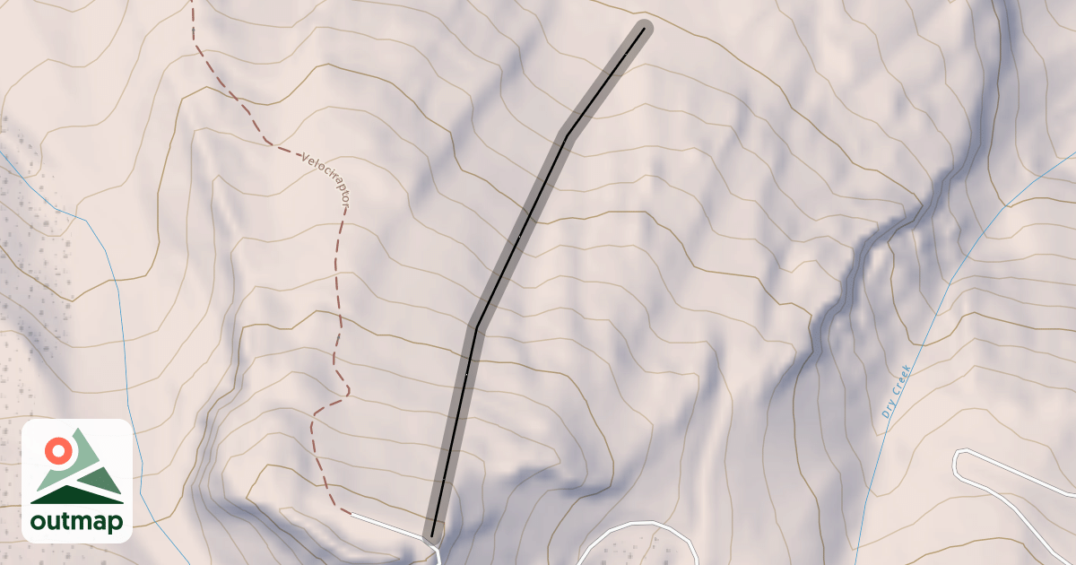 Map of Rooster Tail