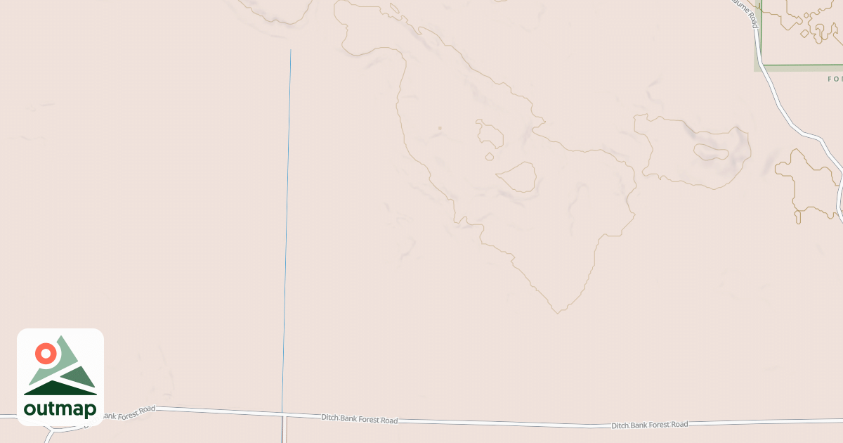 Map of Fond du Lac State Forest Trails