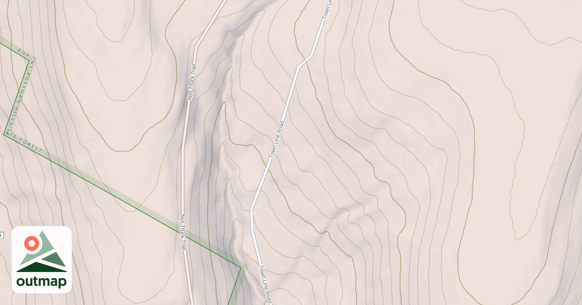 Map of Line Road