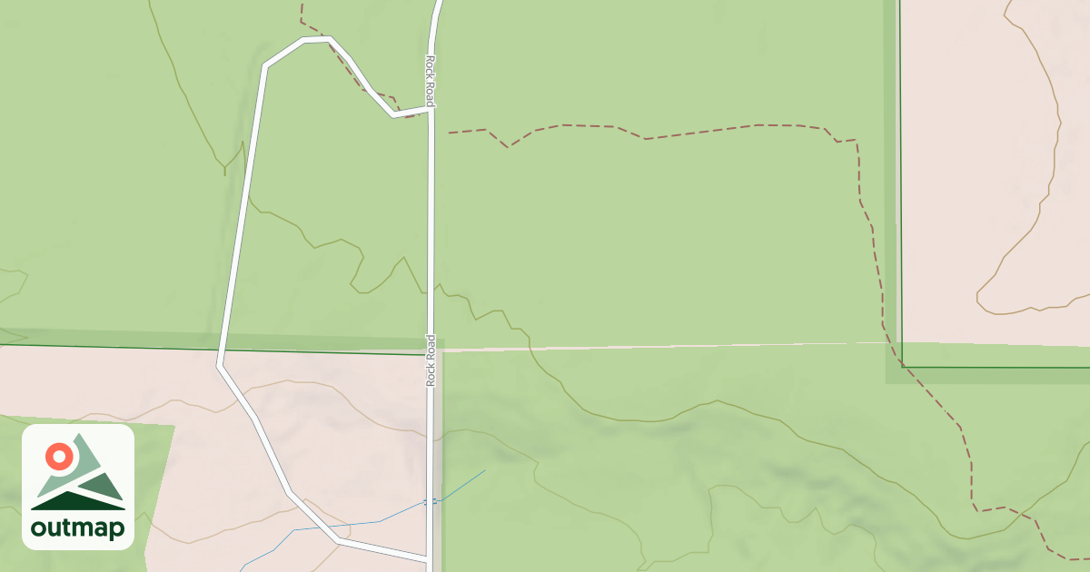 Map of FIRE BREAK RD