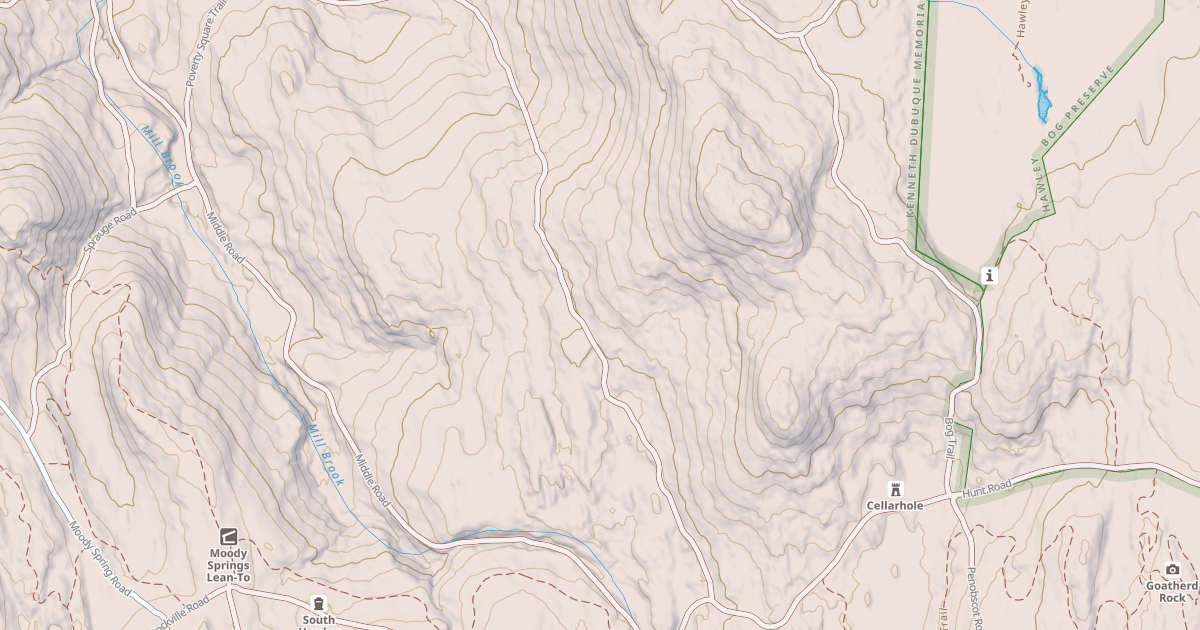 Map preview of Marsh Trail