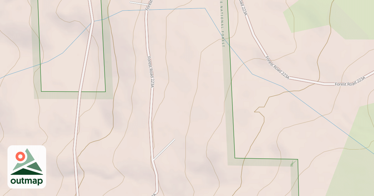 Map of USFS Motor Vehicle Use Map Roads {12CE7F0A-7E9E-4B78-8AFB-FA88AD5EC68A}