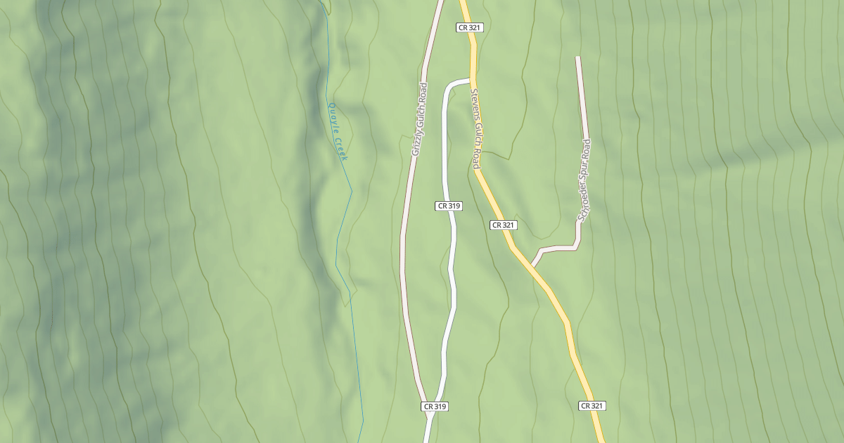 Map preview of GRIZZLY GULCH