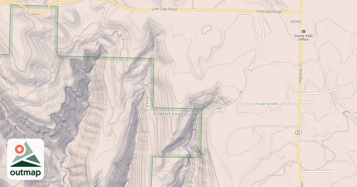 Map of USFS Motor Vehicle Use Map Roads {3FE965A1-5BBF-45DC-952D-2E8E7314DE8D}