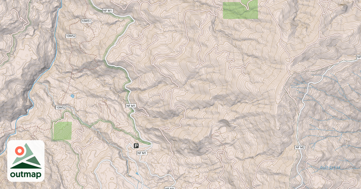 Map of DOE RIDGE