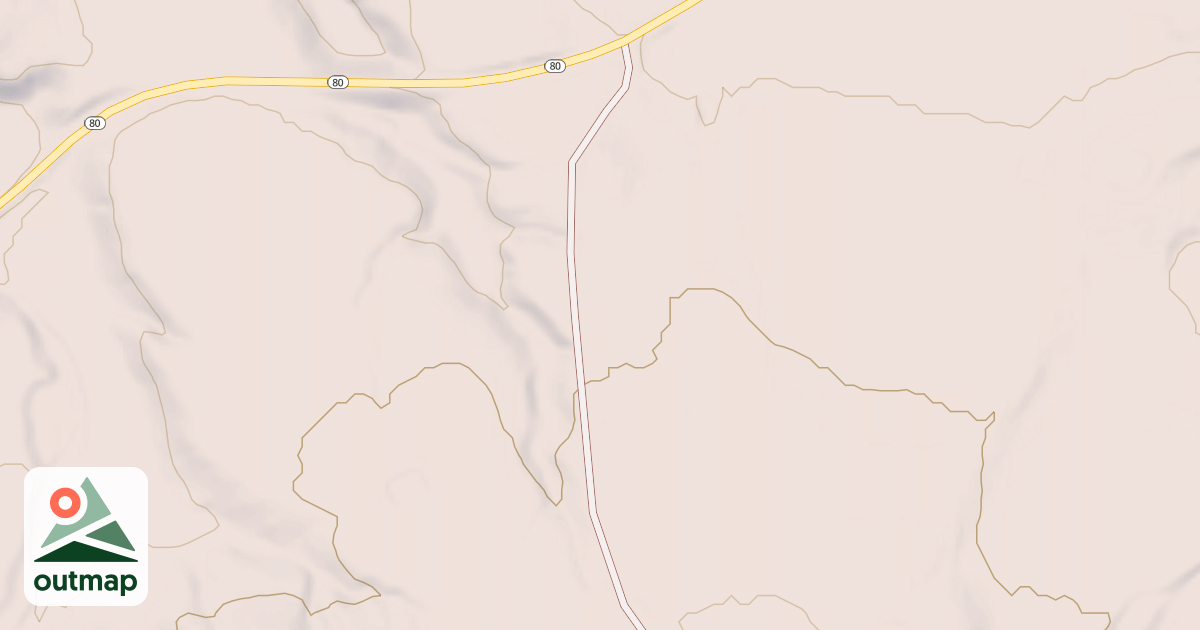 Map of EAST WALTREAK