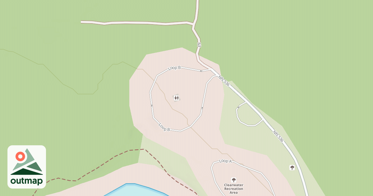 Map of CLEARWATER - LOOP D