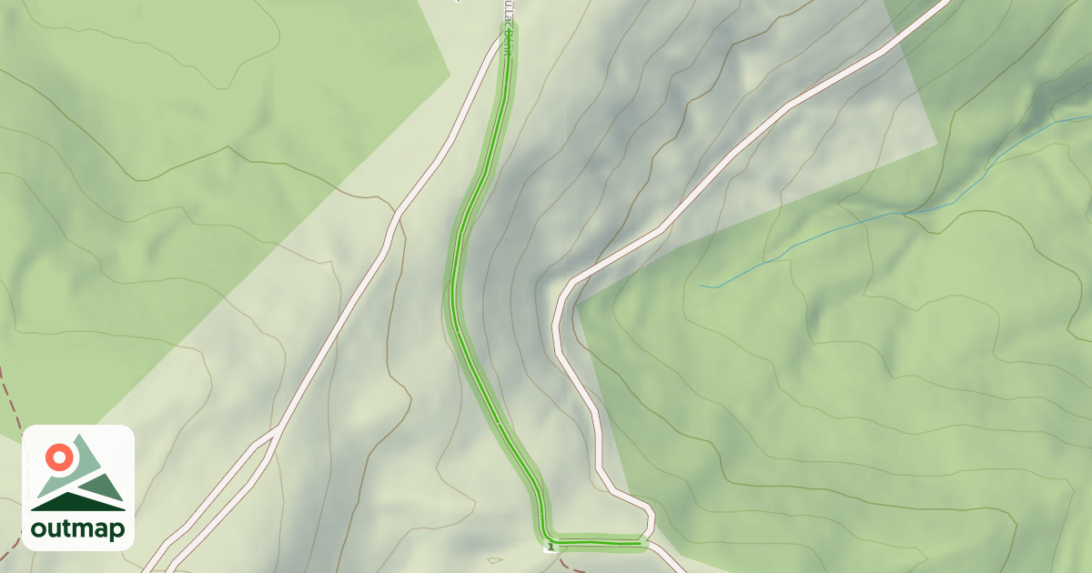 Map of Chemin rural du Lac Bénit
