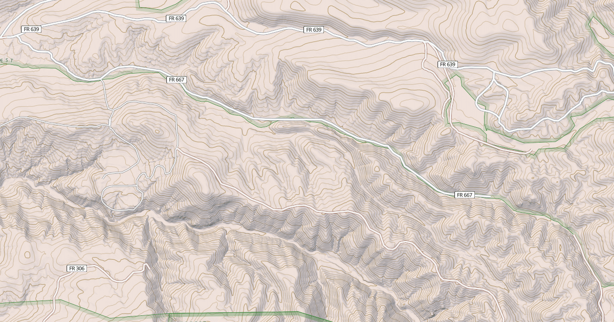 Map preview of TRUCHAS RIVER