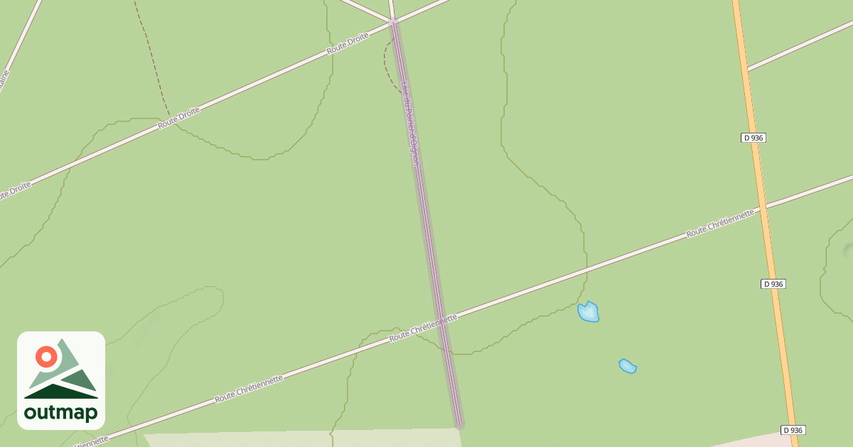 Map of Laie du Poirier d'Oignon