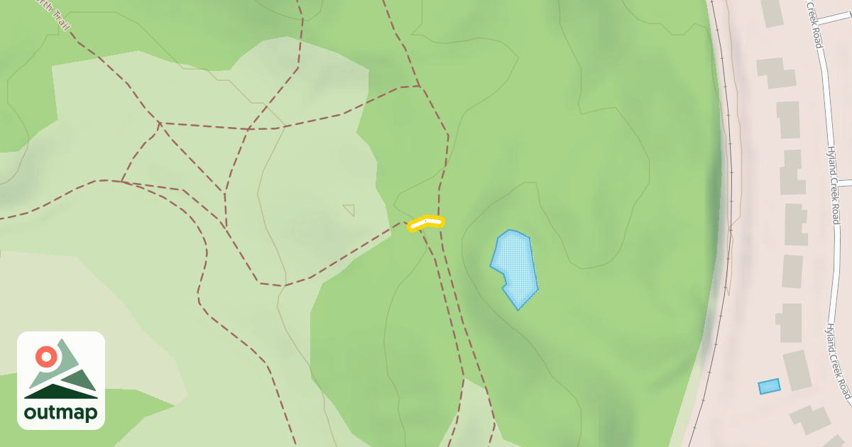Map of Scenic Foothills