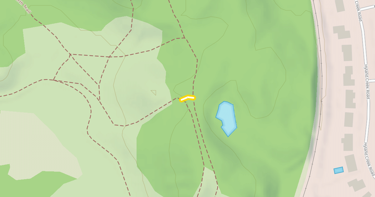 Map preview of Scenic Foothills
