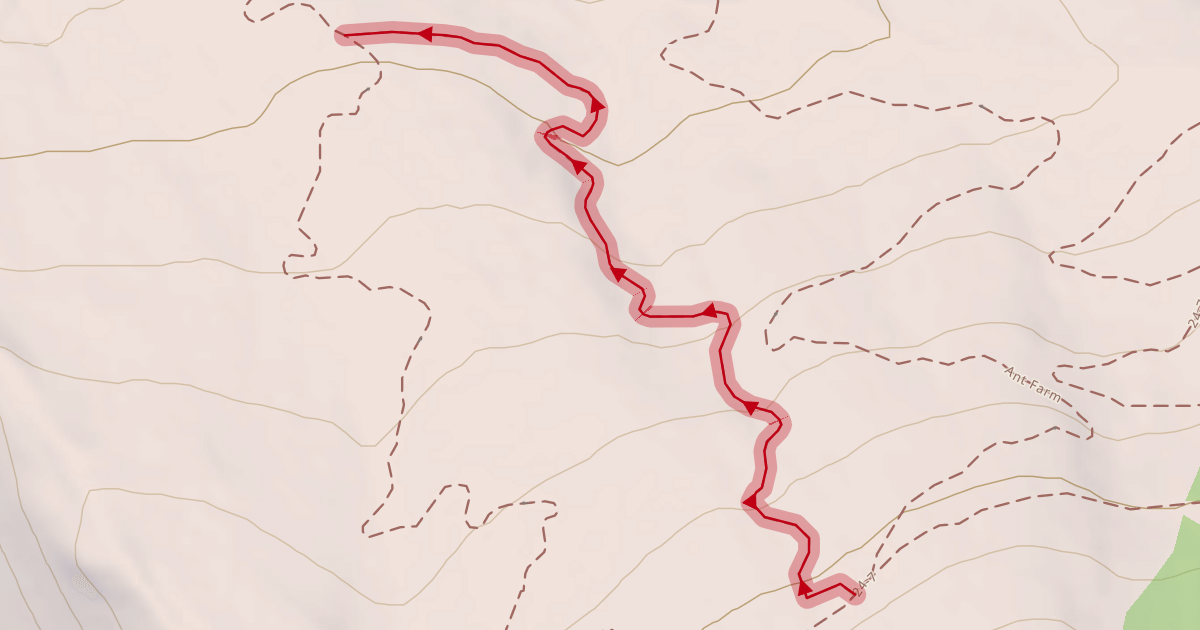 Map preview of Team Cutthroat Downhill