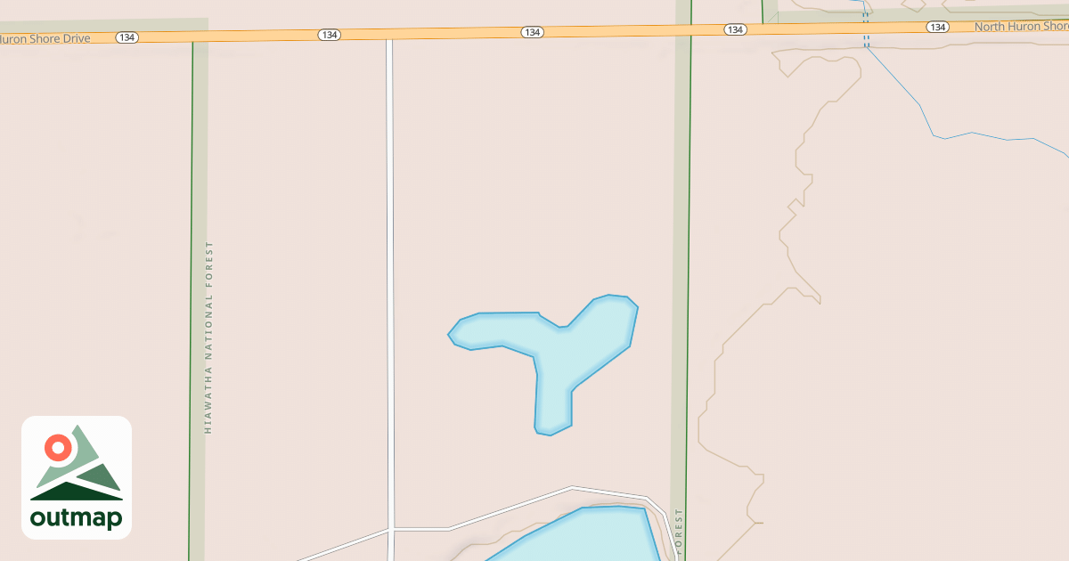 Map of MCCLOUD