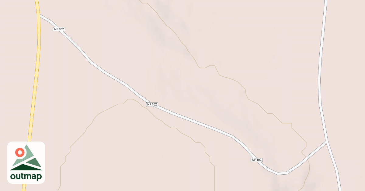 Map of USFS Motor Vehicle Use Map Roads {A610575B-F757-4FF4-8A8D-EC7C0AF587EE}