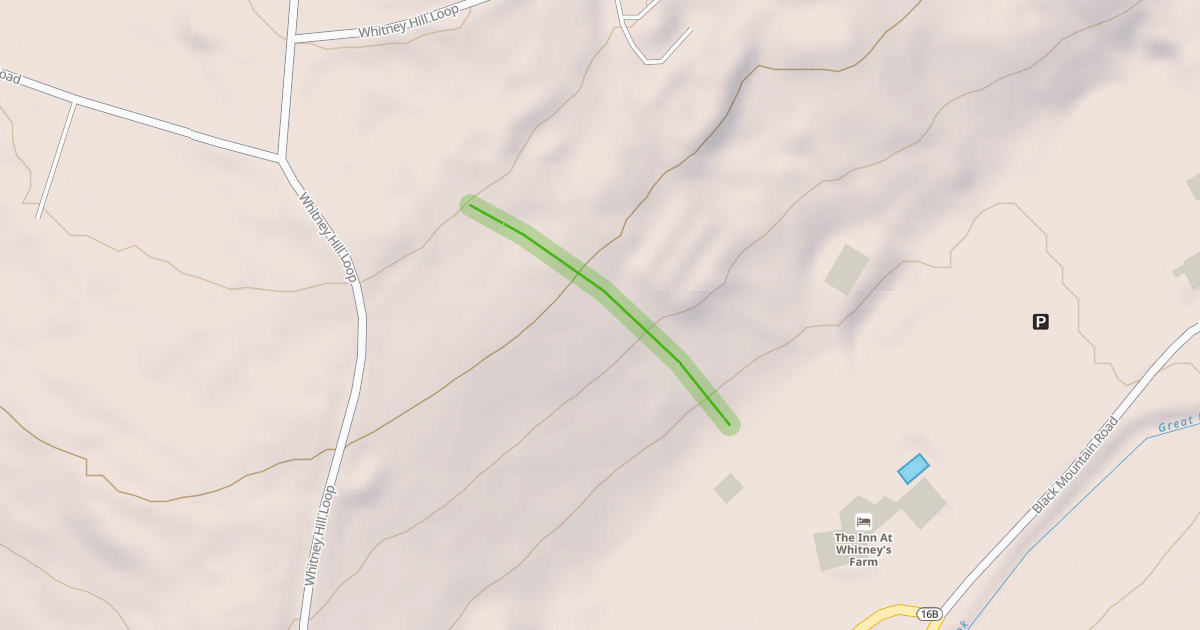 Map preview of Moody's Run