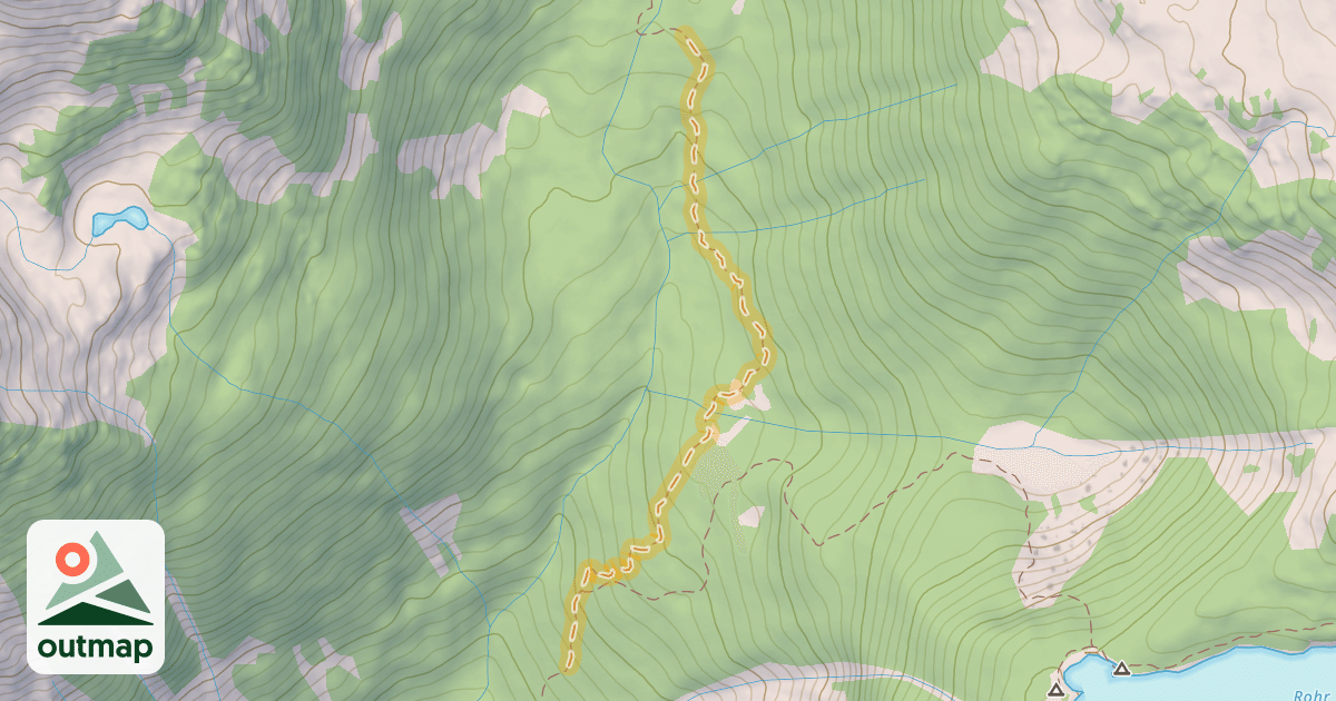 Map of Marriott Basin Trail