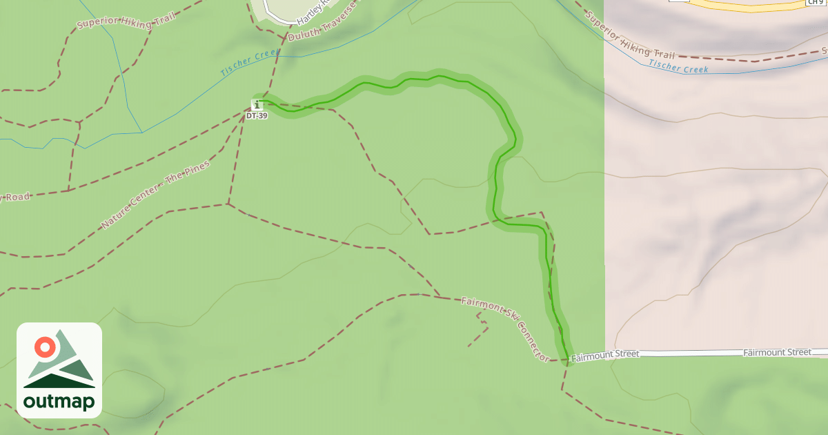 Map of Fairmont Connector