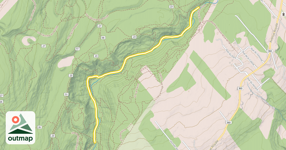 Map of 13 L'Enduro Sud