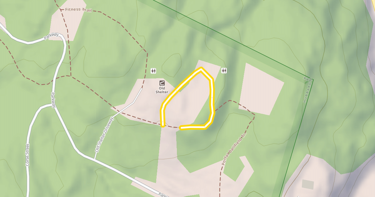 Map preview of Fitness Trail