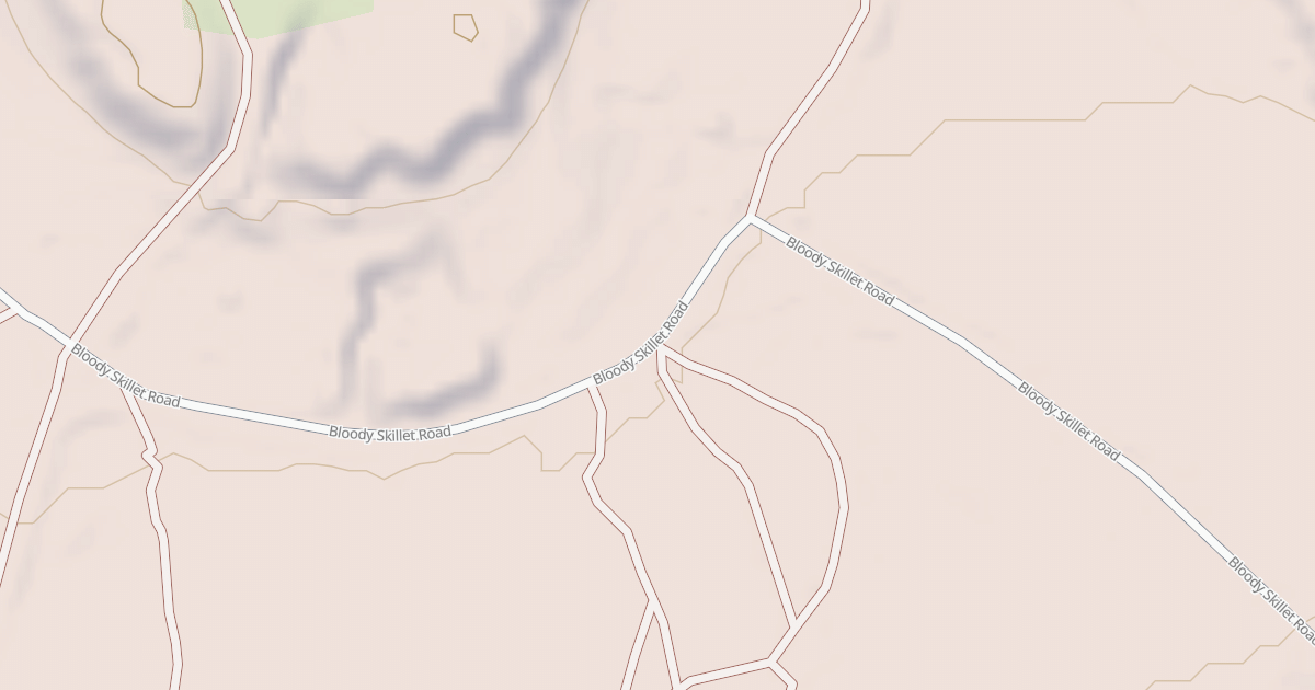 Map preview of Bloody Skillet ATV Trail