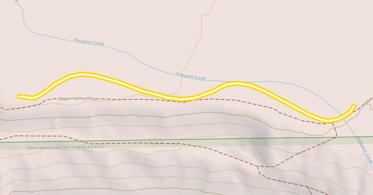 Map preview of Upper Valley Floor