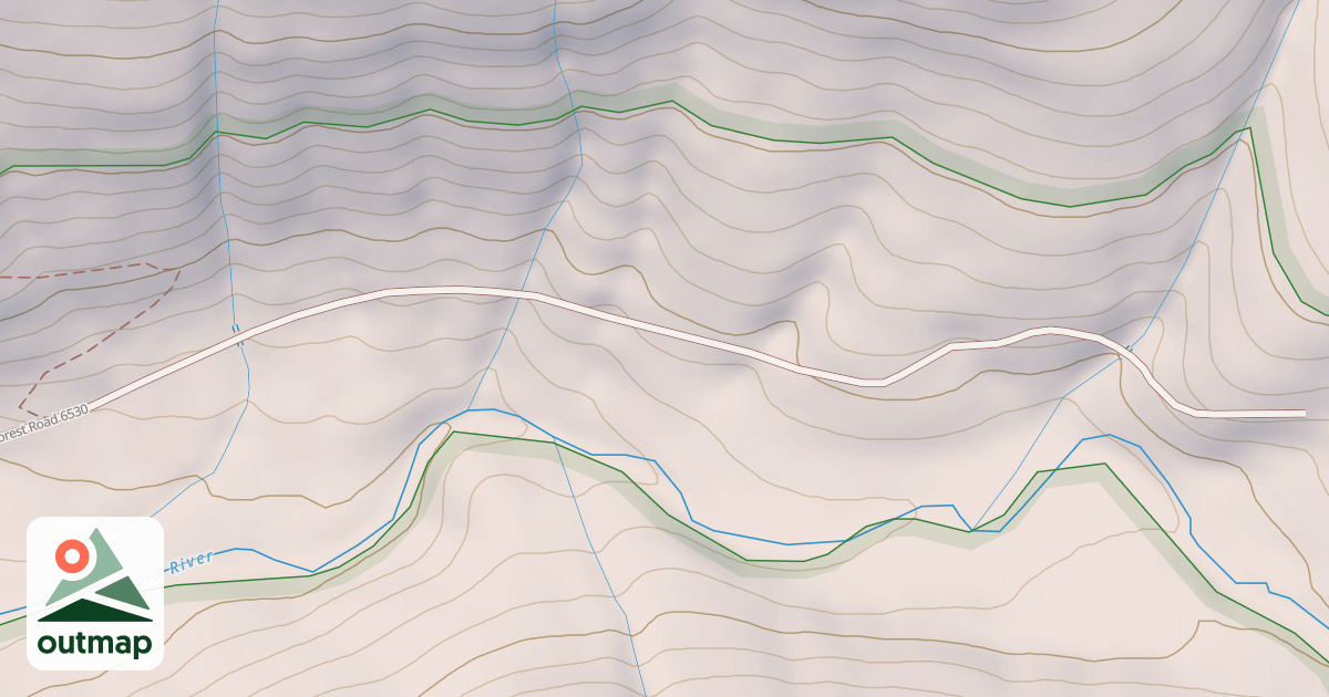 Map of 270 RAPID RIVER