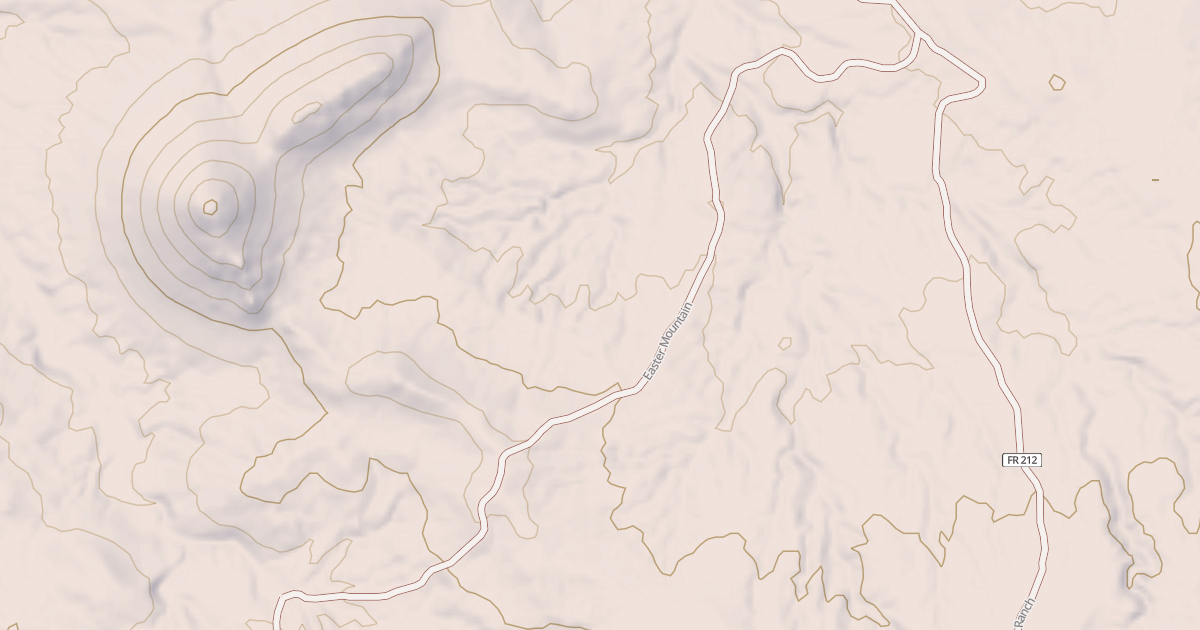 Map preview of EASTER MTN