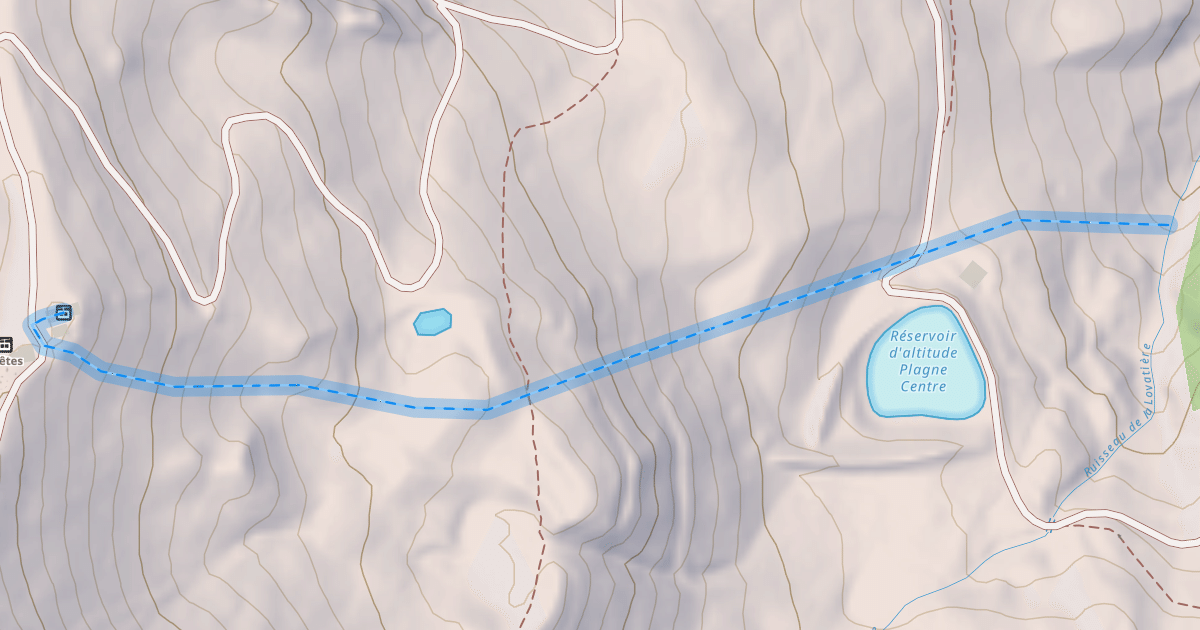 Map preview of Java