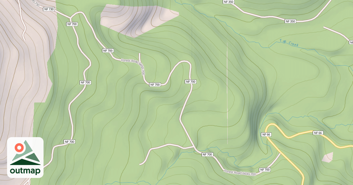 Map of USFS Motor Vehicle Use Map Roads {02FB4108-4E3A-4964-A407-9EE5D7166721}