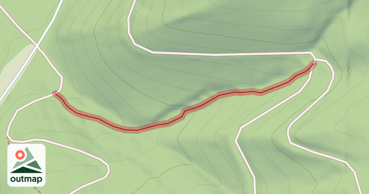 Map of Piste VTT
