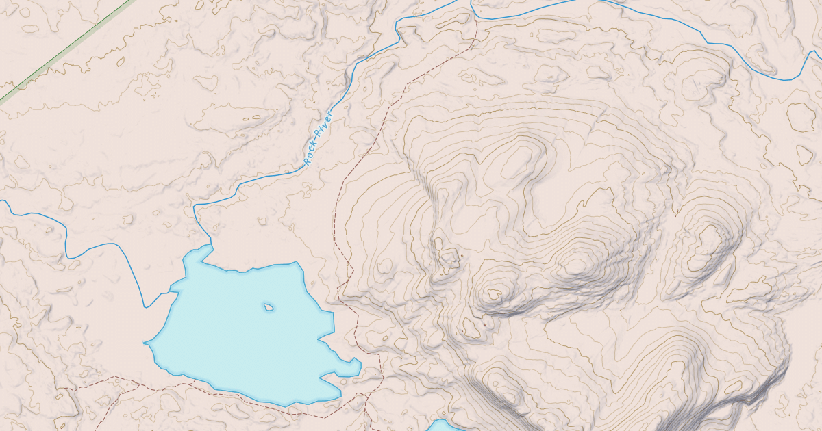 Map preview of Rock River Trail