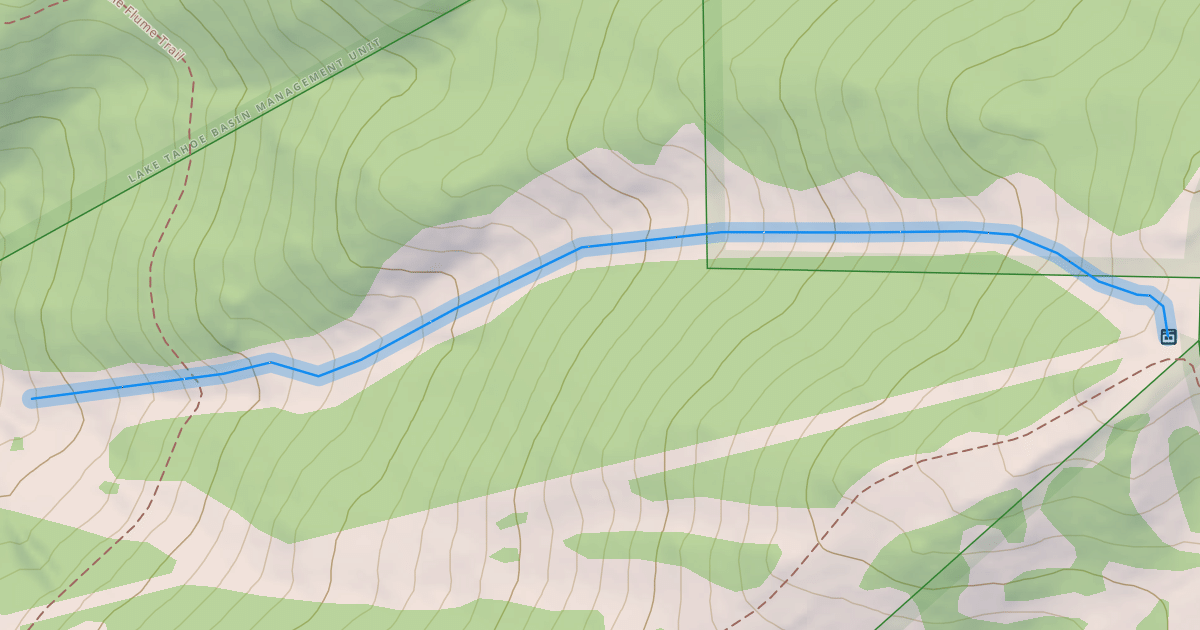 Map preview of The Great Flume