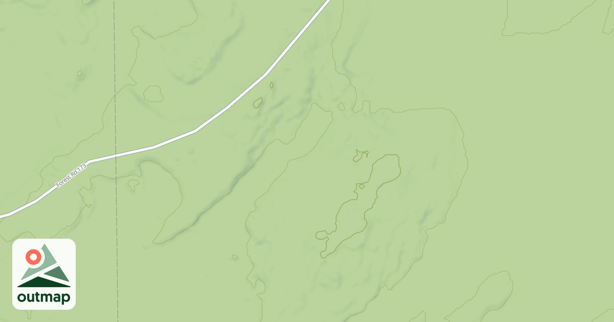 Map of FR 173C