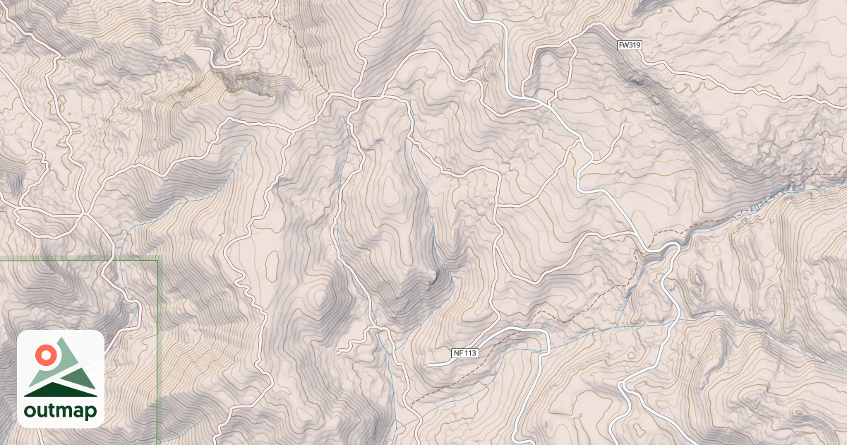 Map of ASPEN MEADOW