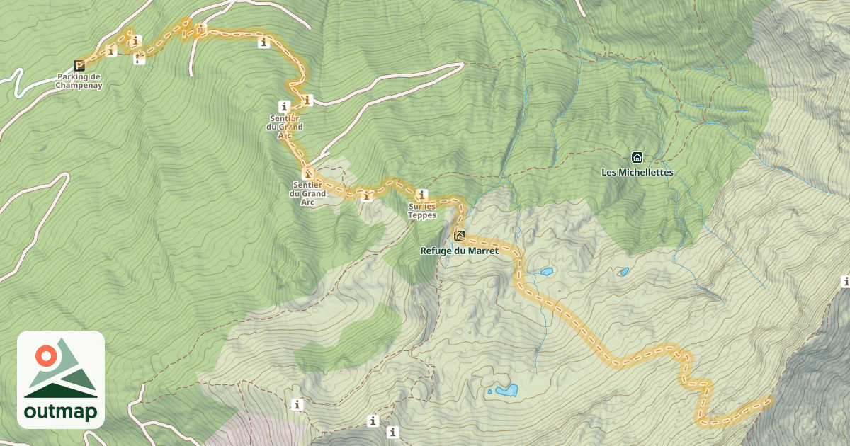 Map of Col 2318 — Le Champeney