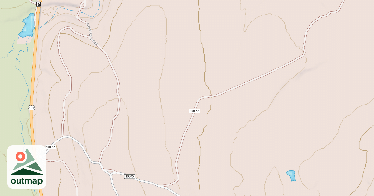 Map of BOWDEN DRAW