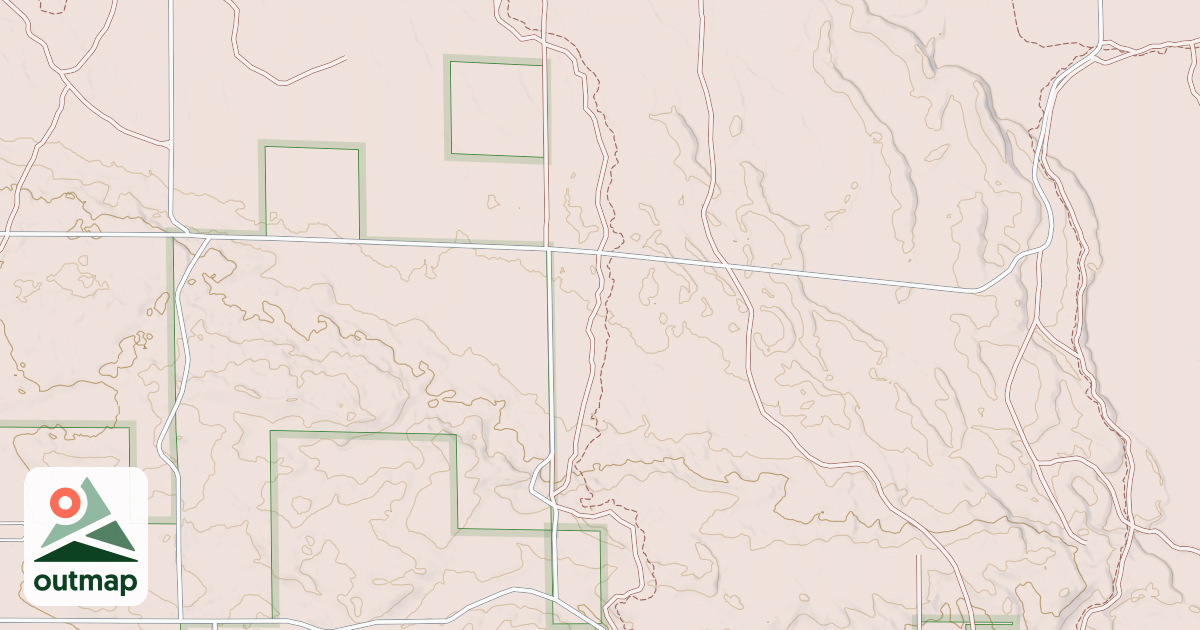 Map of Little Manistee Motorcycle Trail