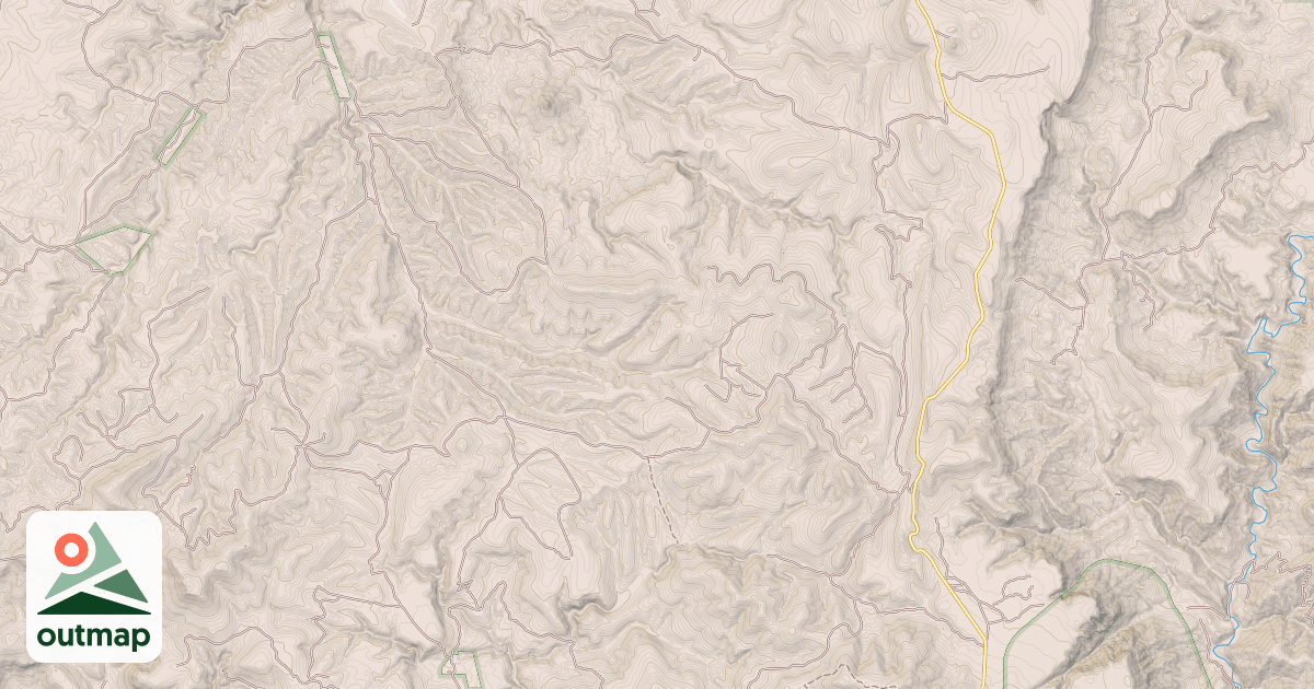 Map of J. R. RANCH (BUZZARD ROOST)