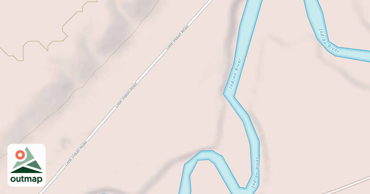 Map of LITTLE INDIAN SPUR H