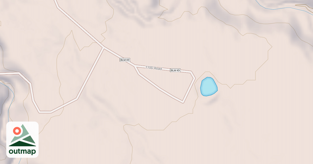Map of BLM National GTLF Public Motorized Roads 5d839334-9ae1-4e3a-9321-ff3b2a244479