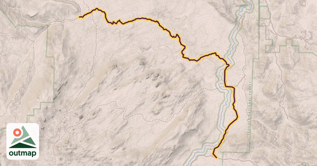 Map of Rockhouse Trail