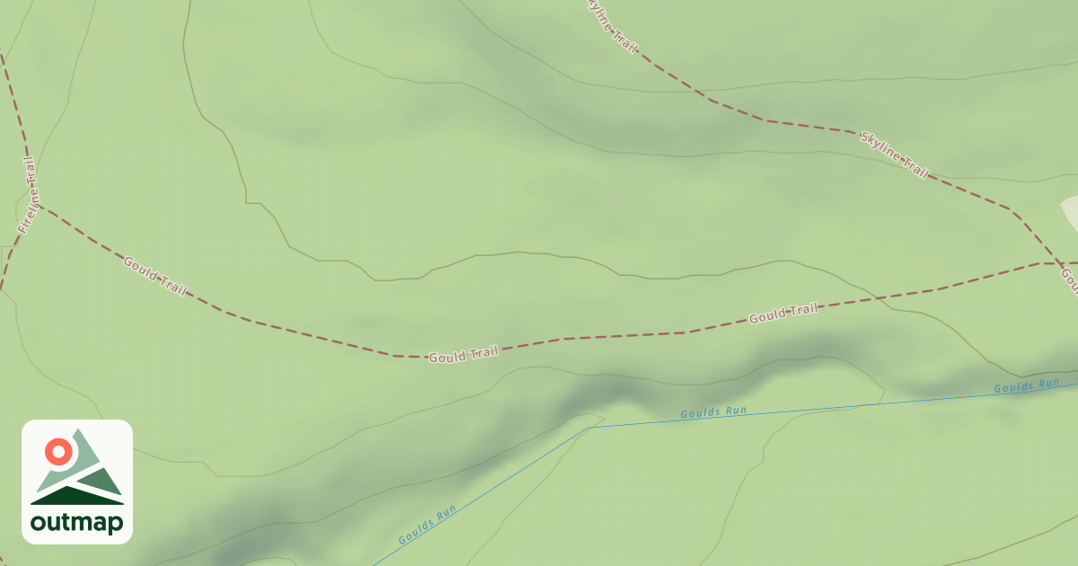 Map of Hickory Run State Park Trails