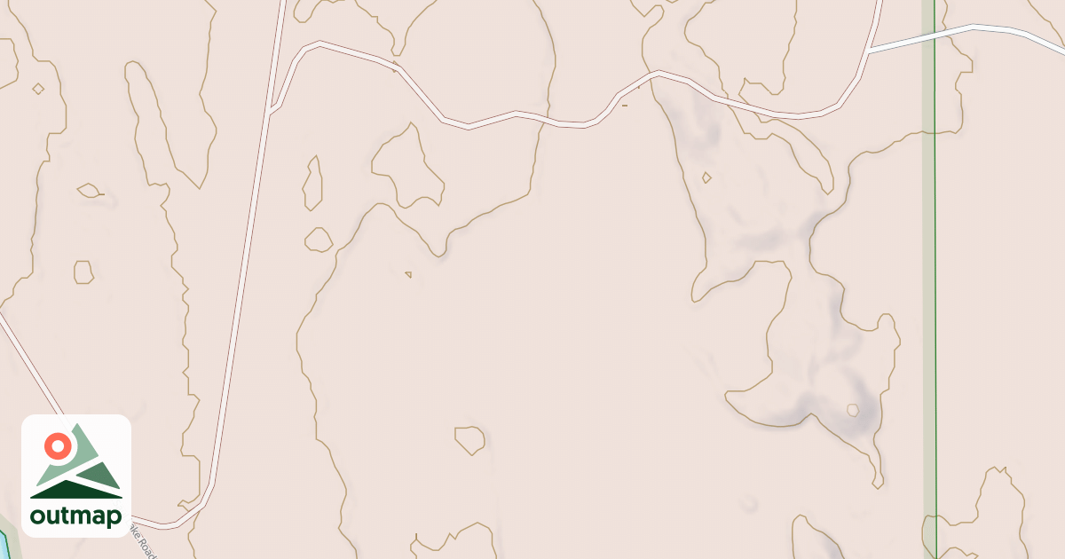 Map of SAUL LAKE SPUR