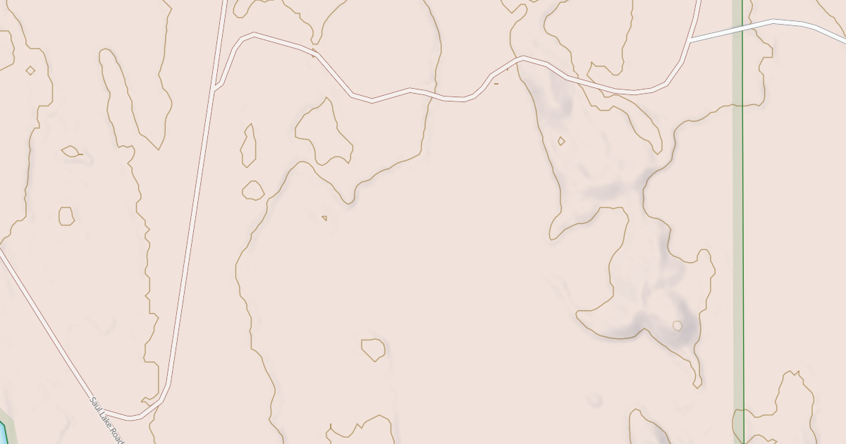 Map preview of SAUL LAKE SPUR
