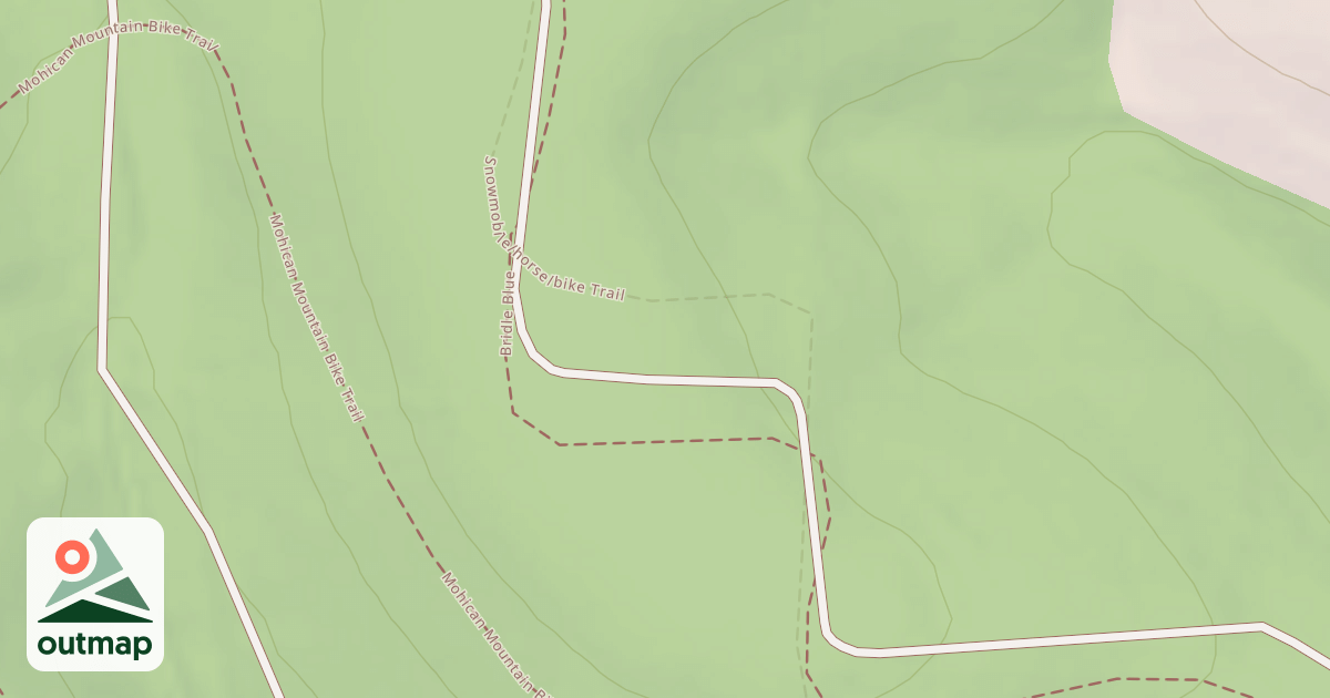 Map of Snowmobile Trail