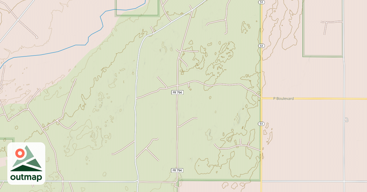 Map of PAULEY