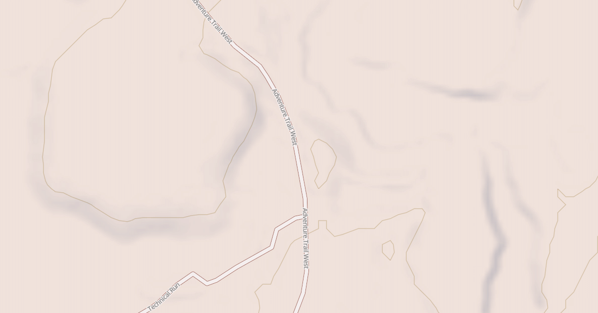 Map preview of Straight Arrows Trail
